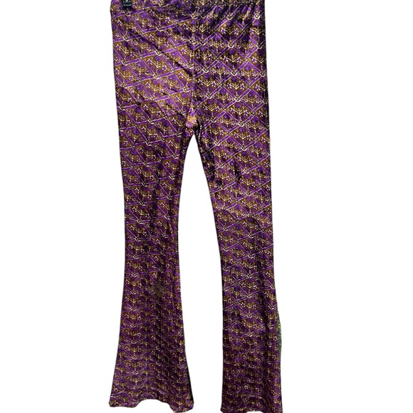 NWT Raga size small velvet flare pants - Picture 2 of 3